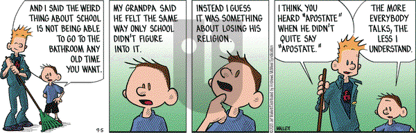 Frazz on Saturday September 5, 2020 Comic Strip