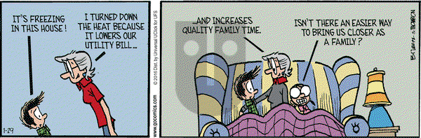 Grand Avenue on Friday January 29, 2016 Comic Strip