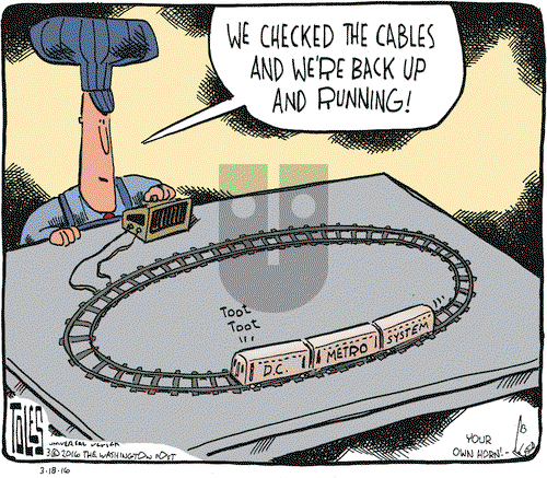 Tom Toles on Friday March 18, 2016 Comic Strip