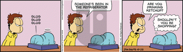 Garfield on Friday October 23, 2015 Comic Strip