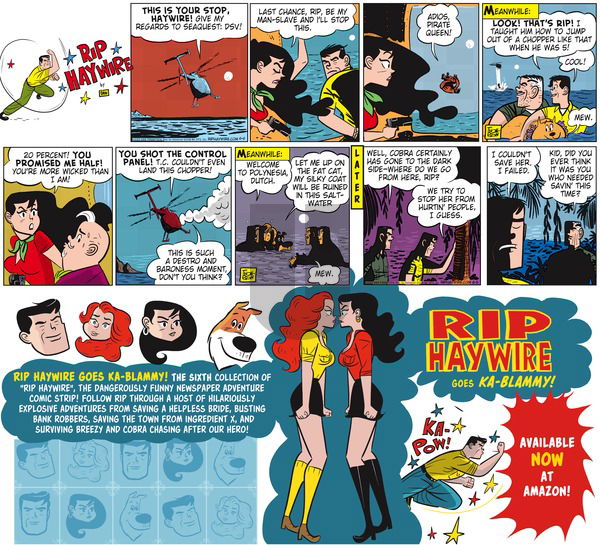 Rip Haywire on Sunday January 10, 2016 Comic Strip