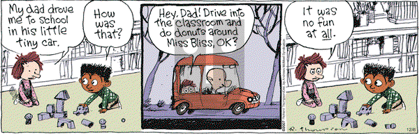 Cul de Sac on Wednesday December 6, 2017 Comic Strip