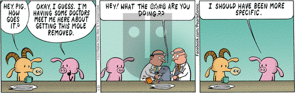 Pearls Before Swine on Monday January 21, 2013 Comic Strip