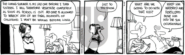 The Buckets on Monday April 10, 2006 Comic Strip