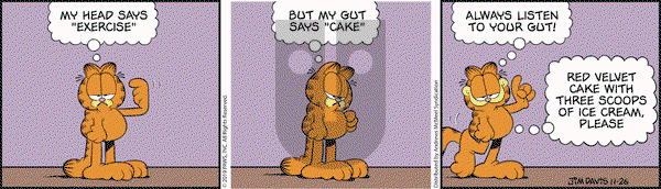 Garfield on Tuesday November 26, 2019 Comic Strip