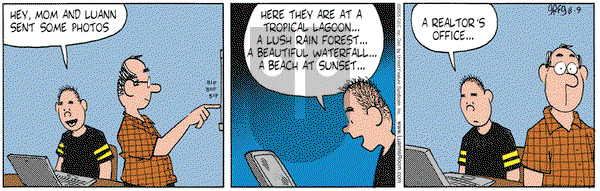Luann on Tuesday August 9, 2005 Comic Strip