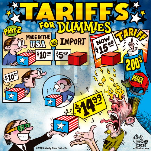 M2Bulls on Monday March 24, 2025 Comic Strip