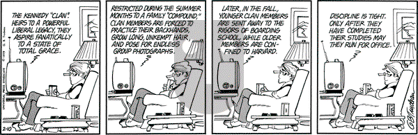 Doonesbury - Saturday February 10, 1979 Comic Strip