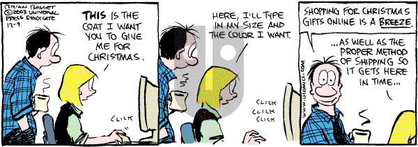Adam@Home on Tuesday December 9, 2003 Comic Strip