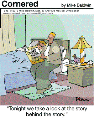 Cornered on Thursday March 15, 2018 Comic Strip