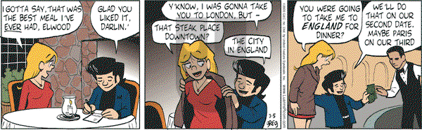 Luann on Thursday March 5, 2009 Comic Strip