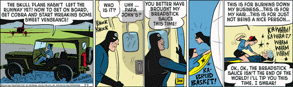 Rip Haywire on Wednesday March 2, 2016 Comic Strip