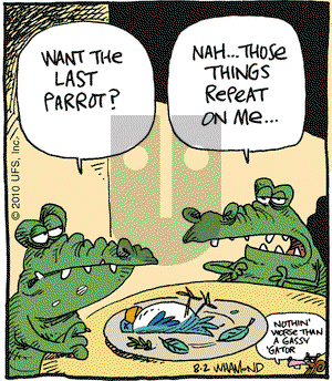 Reality Check on Monday August 2, 2010 Comic Strip
