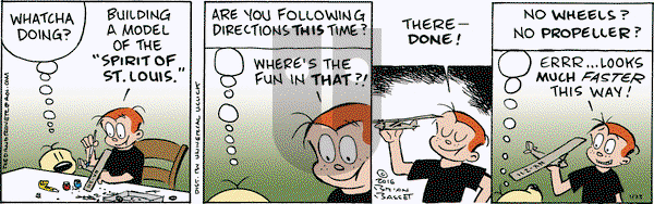 Red and Rover on Saturday January 23, 2016 Comic Strip