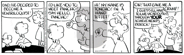 Drabble on Monday November 5, 2007 Comic Strip