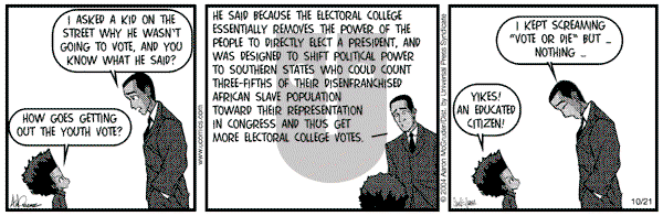The Boondocks on Thursday May 24, 2012 Comic Strip