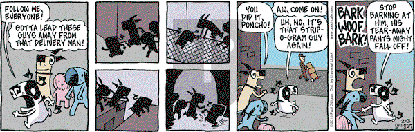 Pooch Cafe on Tuesday February 3, 2015 Comic Strip