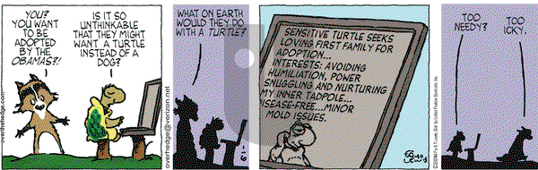 Over the Hedge on Tuesday January 6, 2009 Comic Strip