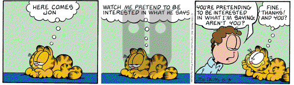 Garfield on Monday May 13, 1996 Comic Strip