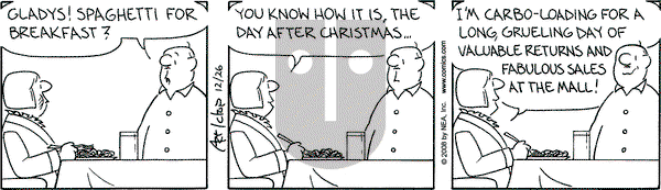 The Born Loser on Saturday January 24, 2009 Comic Strip