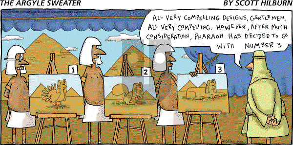 The Argyle Sweater on Sunday April 20, 2008 Comic Strip