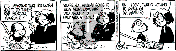 Rose is Rose on Tuesday March 27, 1990 Comic Strip