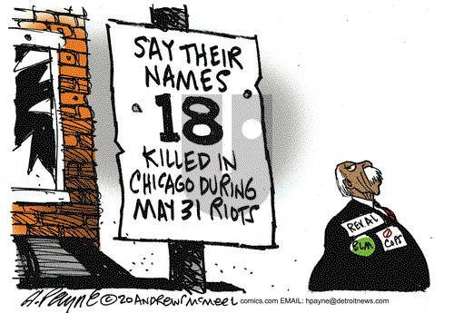 Henry Payne on Tuesday June 9, 2020 Comic Strip