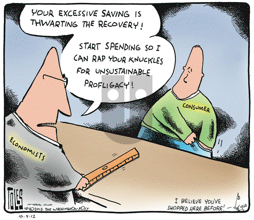 Tom Toles on Thursday October 4, 2012 Comic Strip