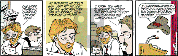 Doonesbury on Friday January 5, 2001 Comic Strip