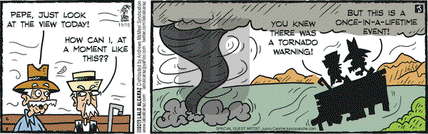 La Cucaracha on Friday November 15, 2019 Comic Strip