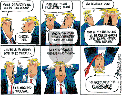 Stuart Carlson on Monday June 24, 2019 Comic Strip
