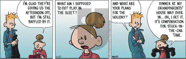 Frazz on Wednesday November 27, 2019 Comic Strip