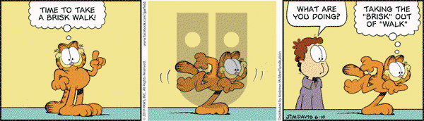 Garfield on Monday June 10, 2019 Comic Strip