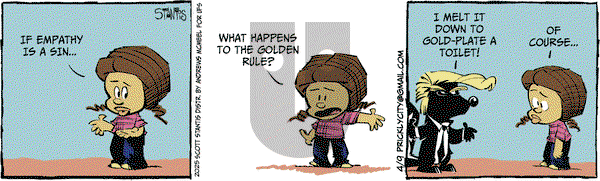 Prickly City on Wednesday April 9, 2025 Comic Strip
