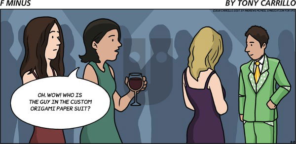 F Minus on Sunday September 9, 2018 Comic Strip