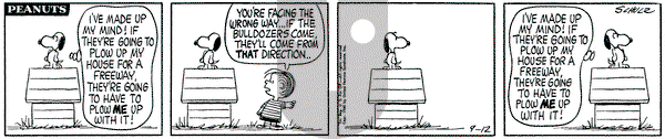 Peanuts on Monday September 12, 1960 Comic Strip