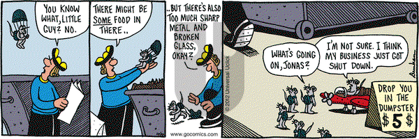 Overboard on Wednesday October 10, 2012 Comic Strip