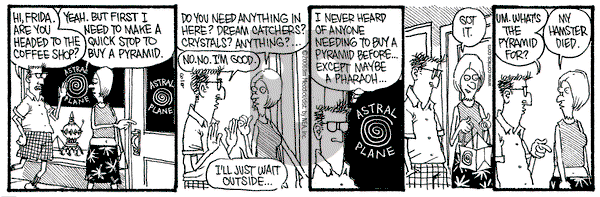 Monty on Wednesday August 9, 2006 Comic Strip