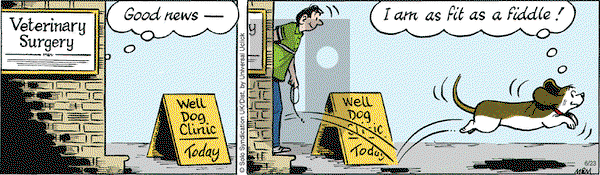 Fred Basset on Thursday June 23, 2016 Comic Strip