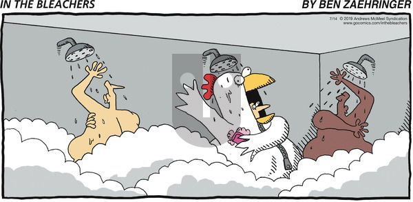 In the Bleachers on Sunday July 14, 2019 Comic Strip