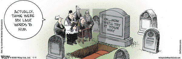 Non Sequitur on Wednesday April 9, 2025 Comic Strip