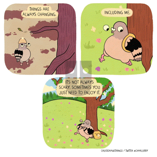Chuck Draws Things - Tuesday April 20, 2021 Comic Strip