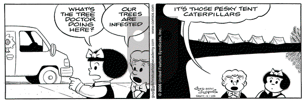 Nancy on Monday September 4, 2006 Comic Strip