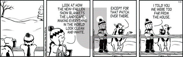 Cow and Boy Classics on Tuesday January 22, 2008 Comic Strip