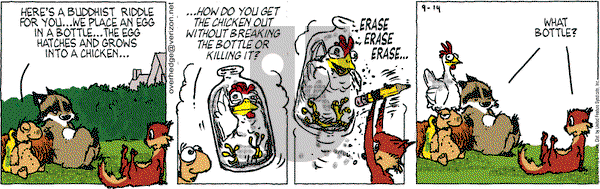 Over the Hedge on Tuesday September 14, 2010 Comic Strip