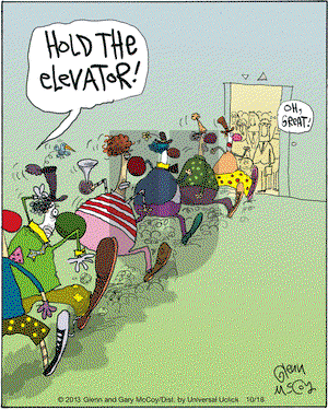 The Flying McCoys on Friday October 18, 2013 Comic Strip