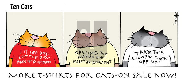 Ten Cats - Saturday May 27, 2023 Comic Strip