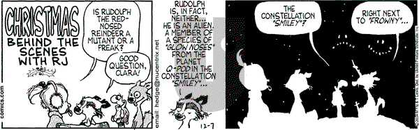 Over the Hedge on Tuesday December 7, 2004 Comic Strip