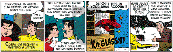 Rip Haywire on Saturday March 2, 2013 Comic Strip