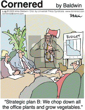Cornered on Wednesday January 15, 2003 Comic Strip